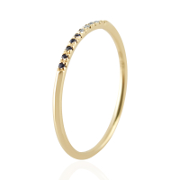 Blue Sapphire with diamond Ring model RL800314